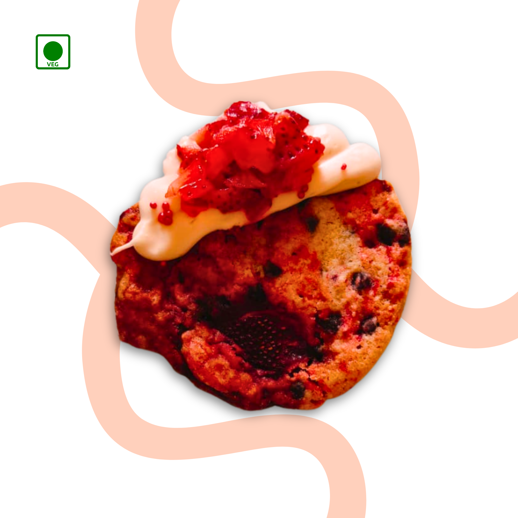 Berry Cloud Cookie - Sprinklesnswirlss