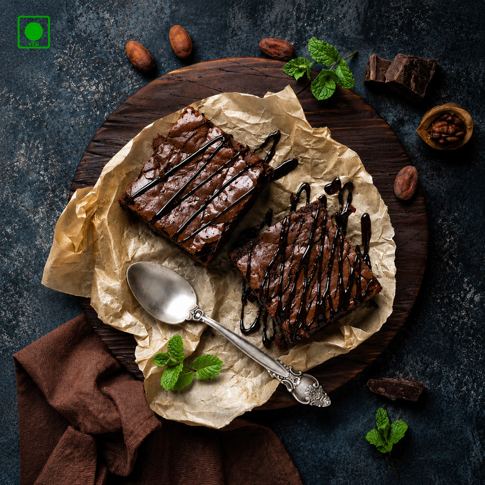 Classic Brownie ( Eggless )